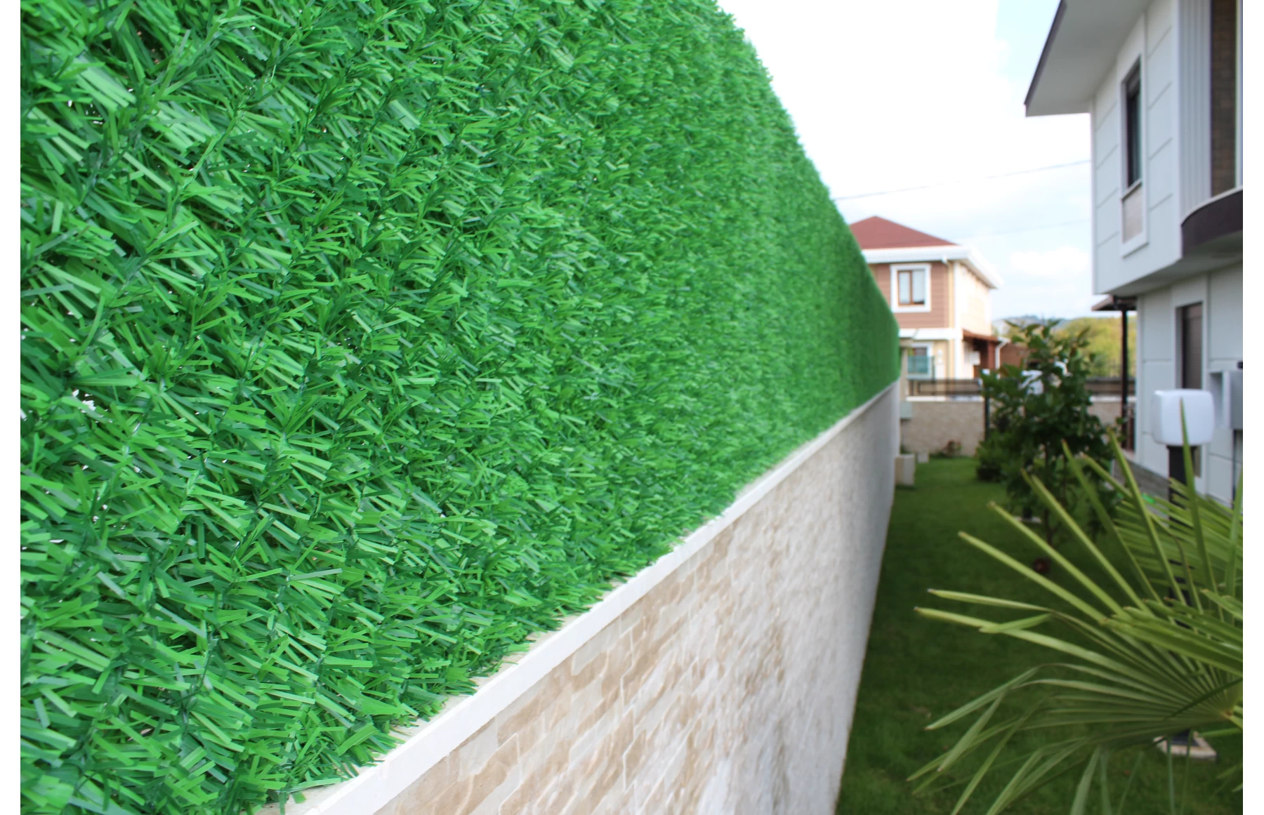 Plasa gard viu artificial, imitatie Gard Viu, plasa paravan verde, 2x10metri, Virtuoso