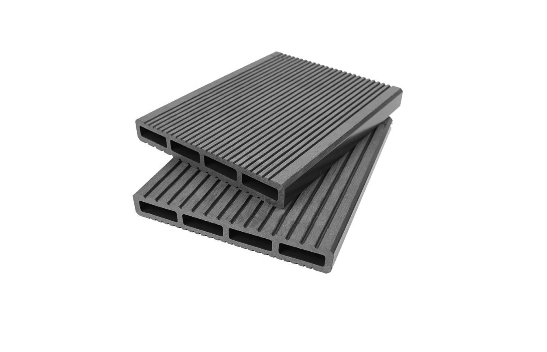 Gard WPC Cu Placaj Ares Aluminiu, Soft Strips