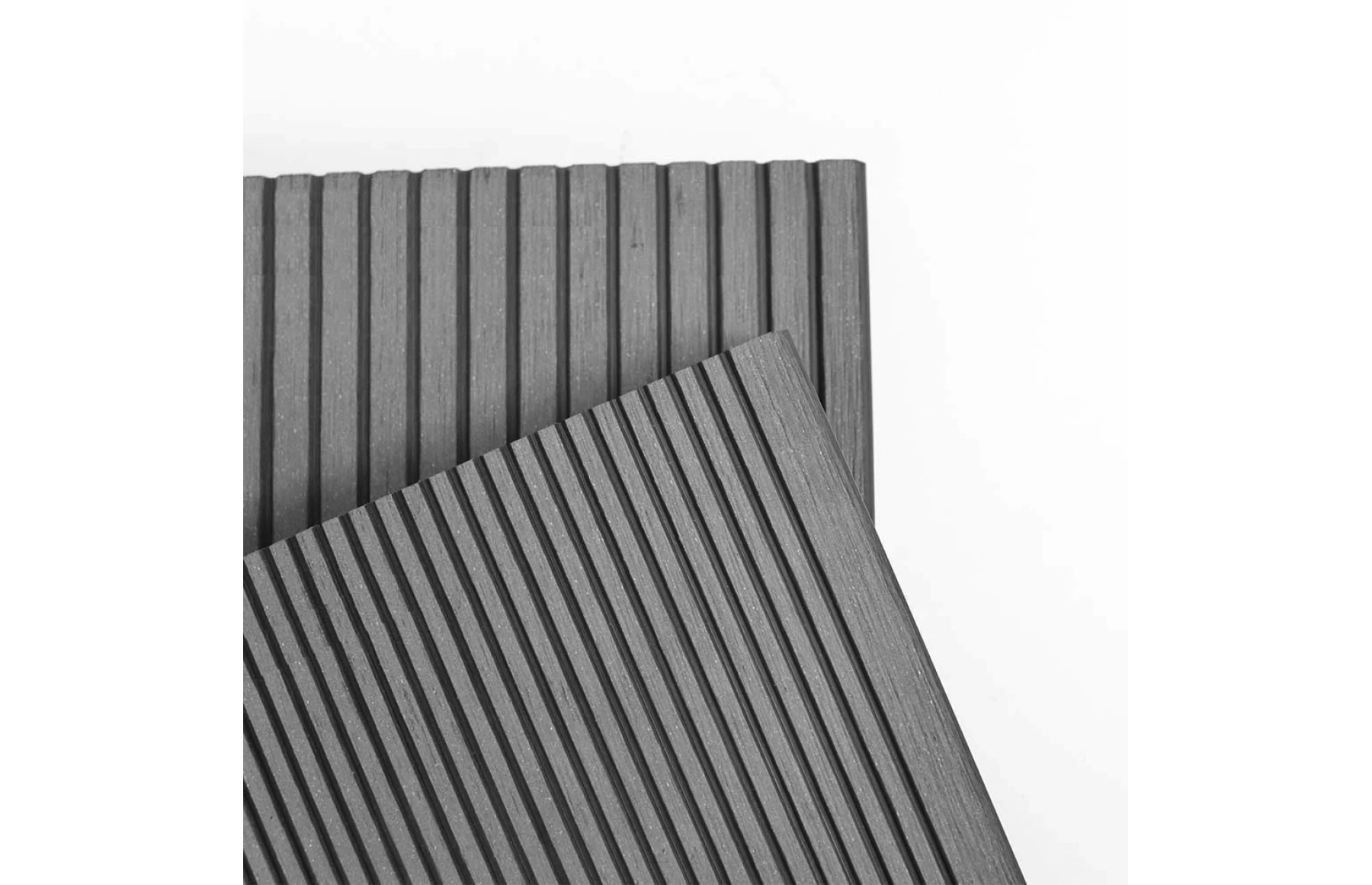 Gard WPC Cu Placaj Ares Aluminiu, Soft Strips