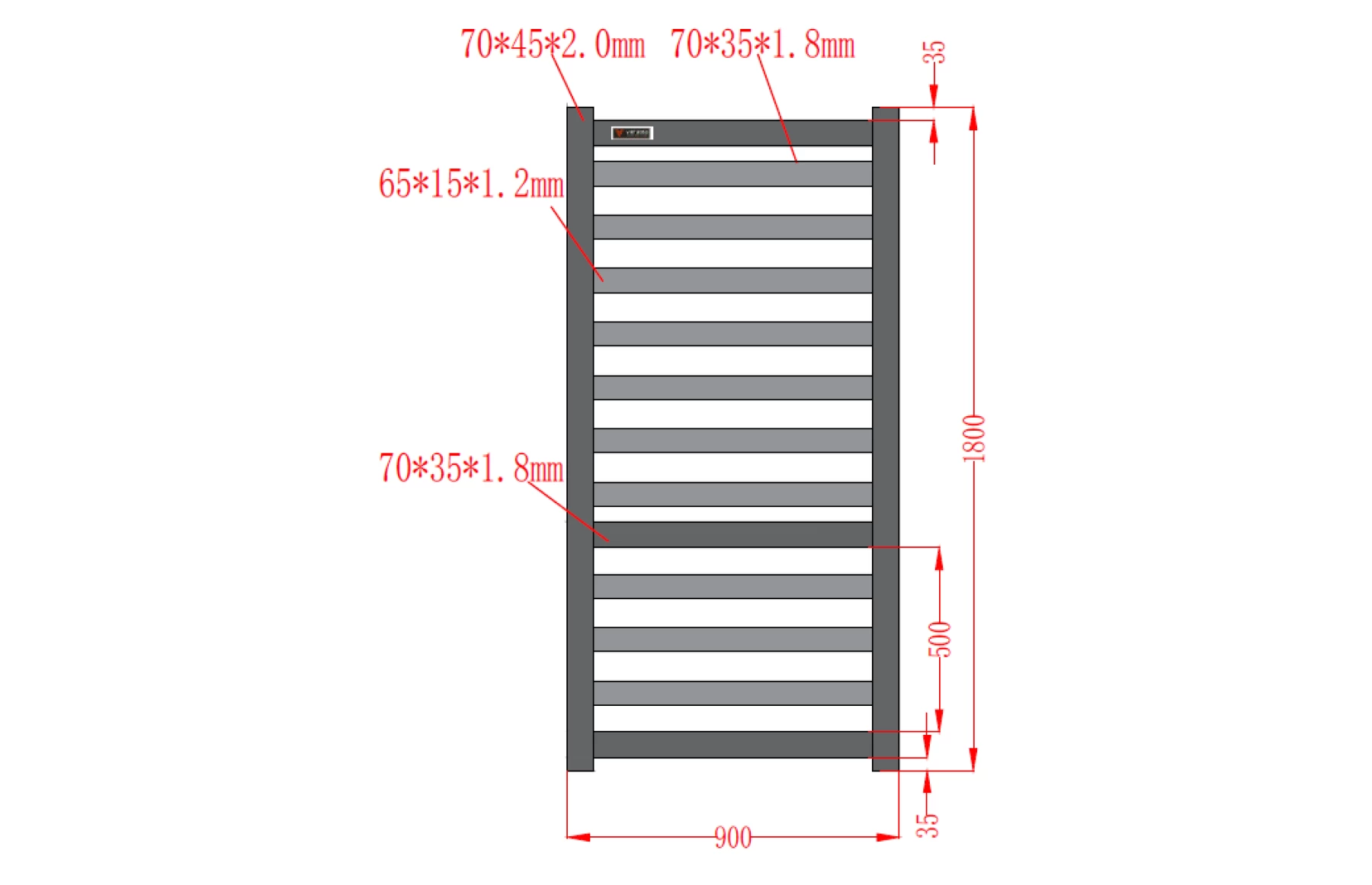 Set porti metalice din aluminiu 900x1800m, 3000x1800mm, prefabricate, gri antracit, model Star