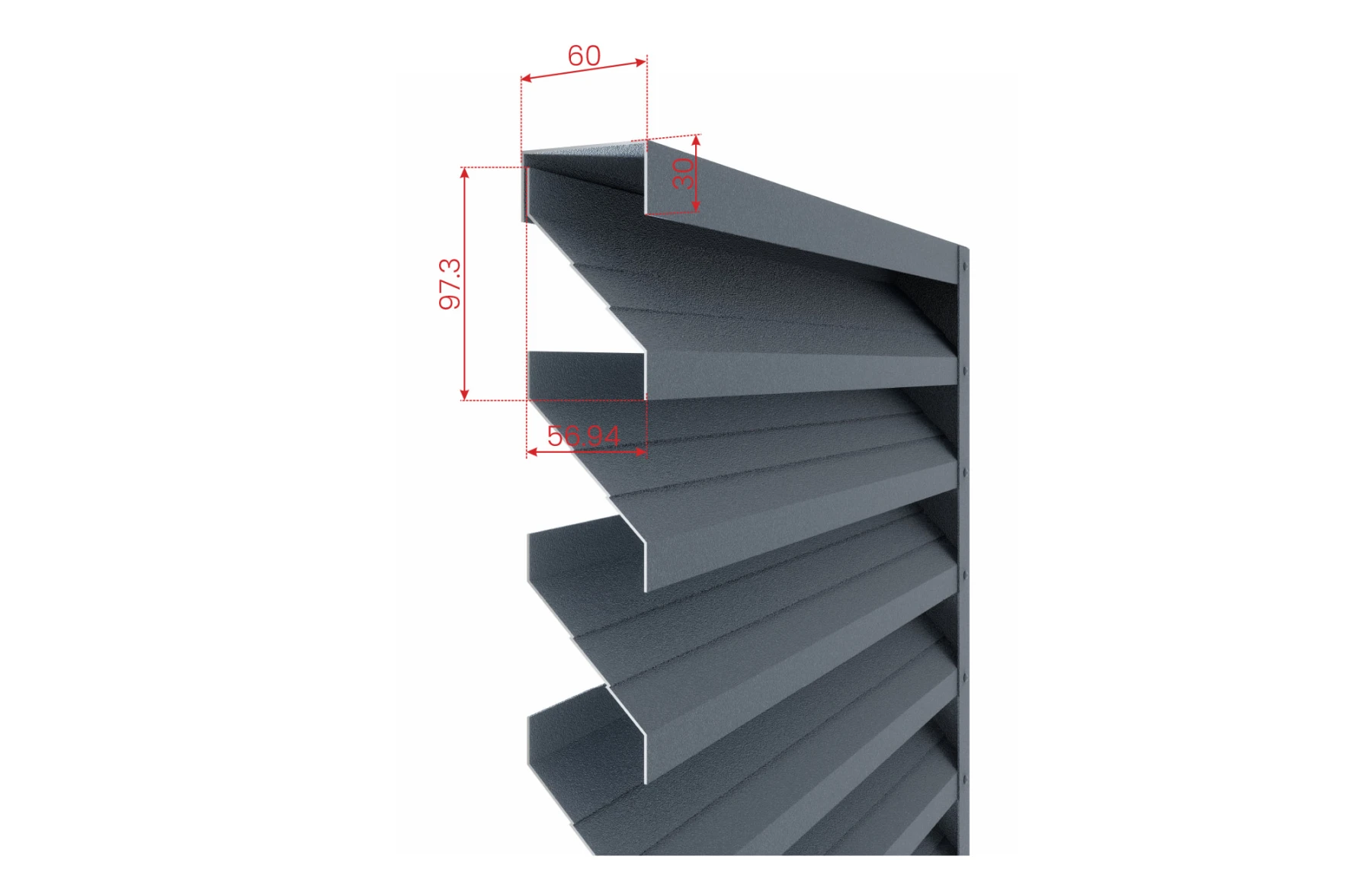 Panou de gard Jaluzea Supreme 1930x2500mm