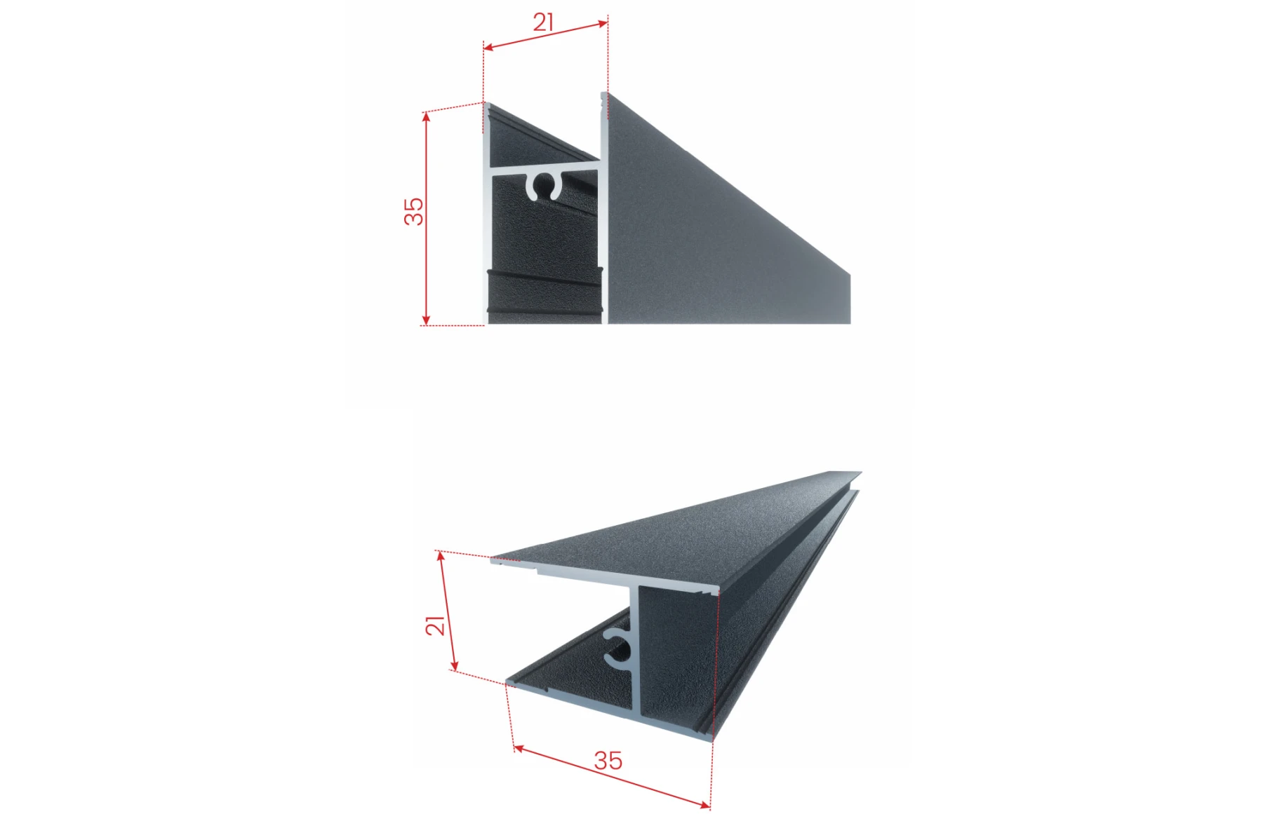 Gard Cu Placaj Hermes Aluminiu