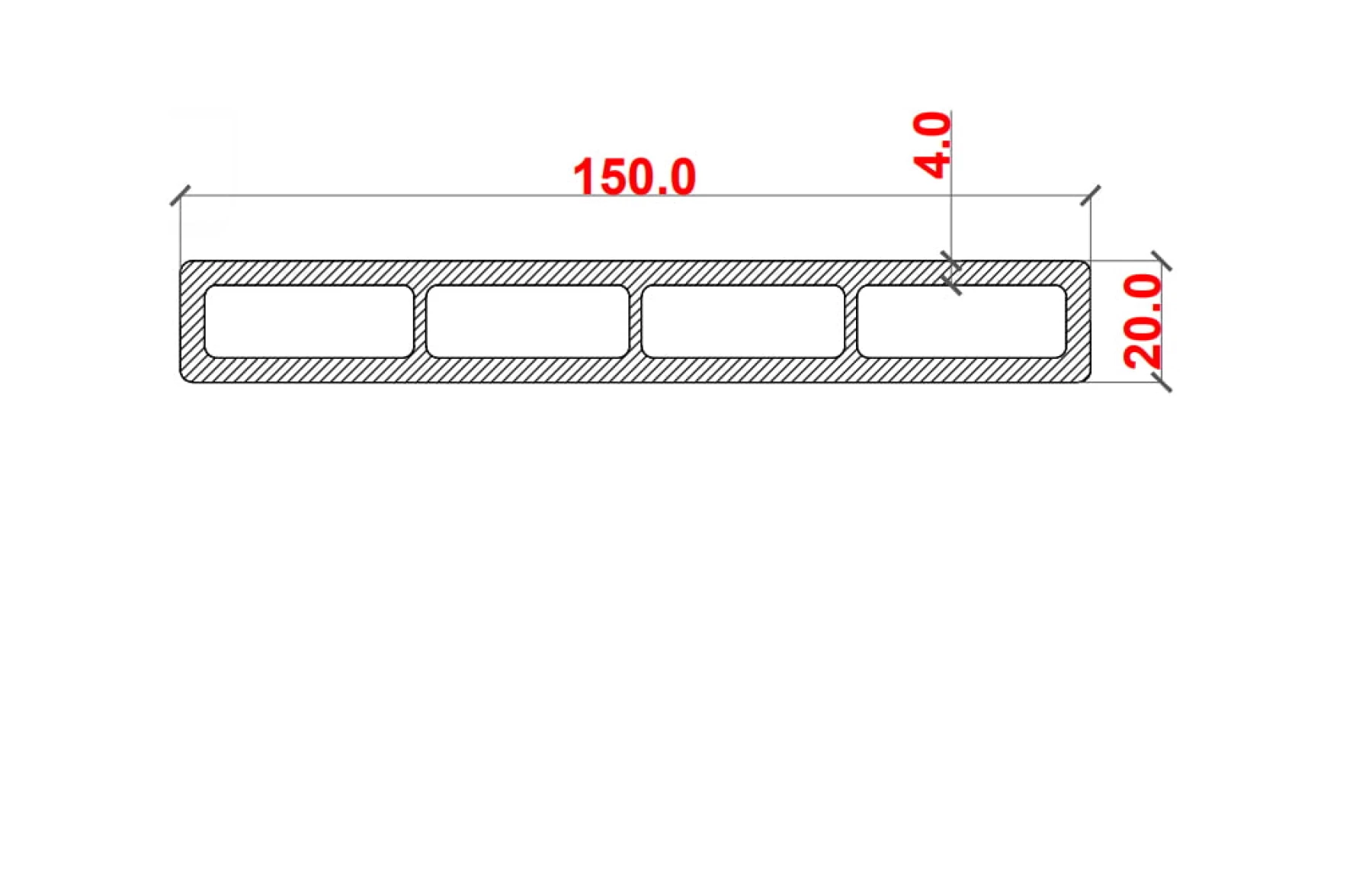 Placă de gard 3D, din compozit de lemn și plastic WPC, culoare gri deschis, 150 x 20 mm, lungime 2m sau 4 m 