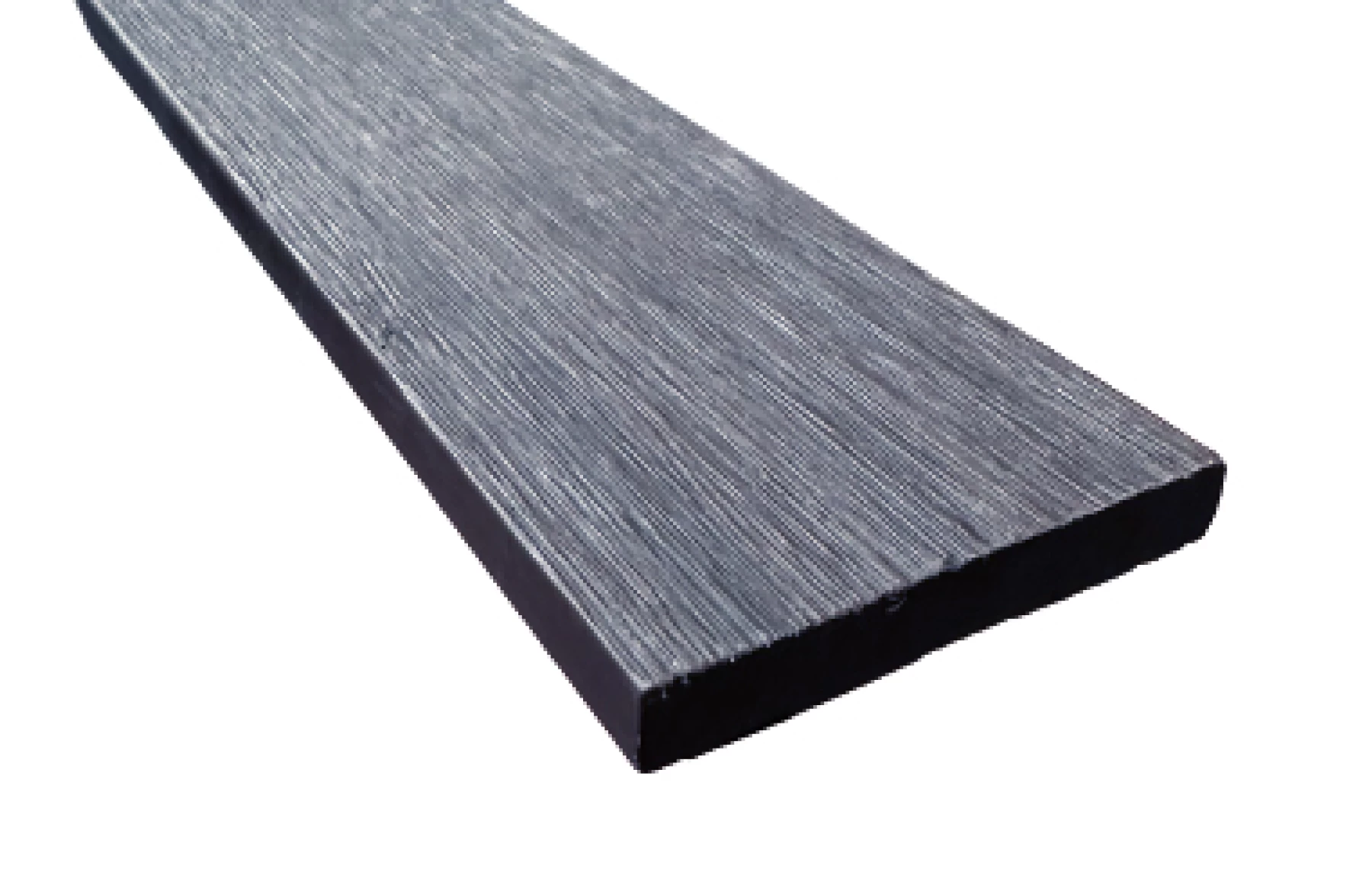 Fasie terminatie NO GAP , 70  x 11 mm X 4000 mm, gri inchis